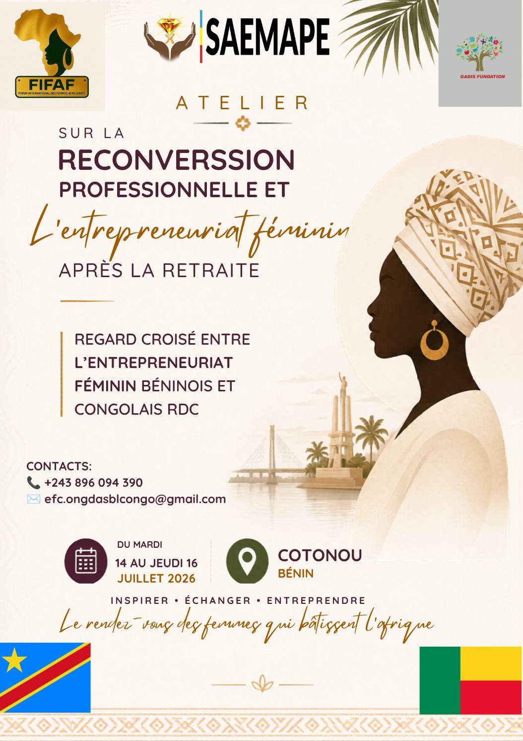 Atelier sur la reconversion professionelle et l'entrepreneuriat féminin après la retraite